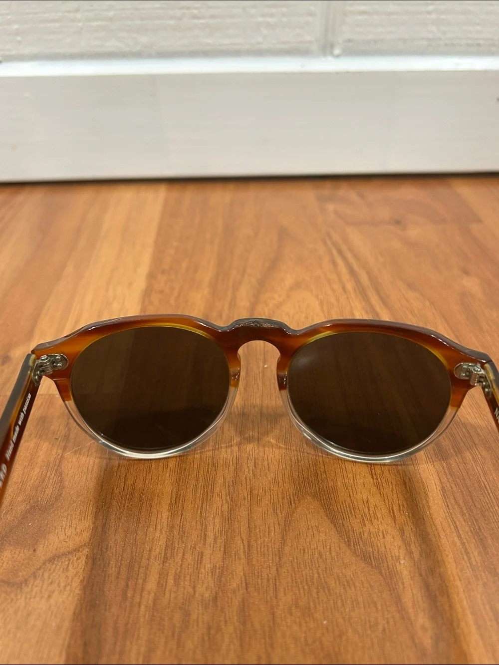 Paul Ward Paris 'Naxos C.58' Tortoise Sunglasses - Handmade in Italy